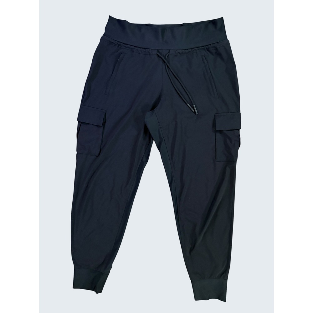 Athleta Sutton Jogger Cargo Pants Black Size 8
